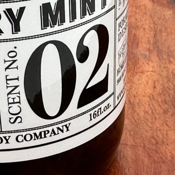 Newport and Home Hand Soap Rosemary Mint 16oz - Picture 2 of 3